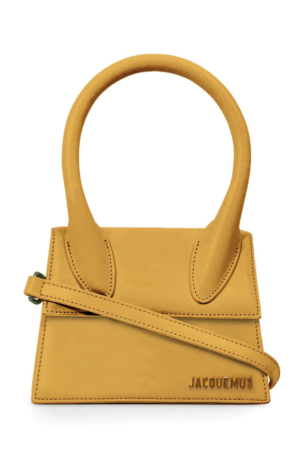 JACQUEMUS DARK YELLOW WOMEN BAG 22E213BA001306029_0