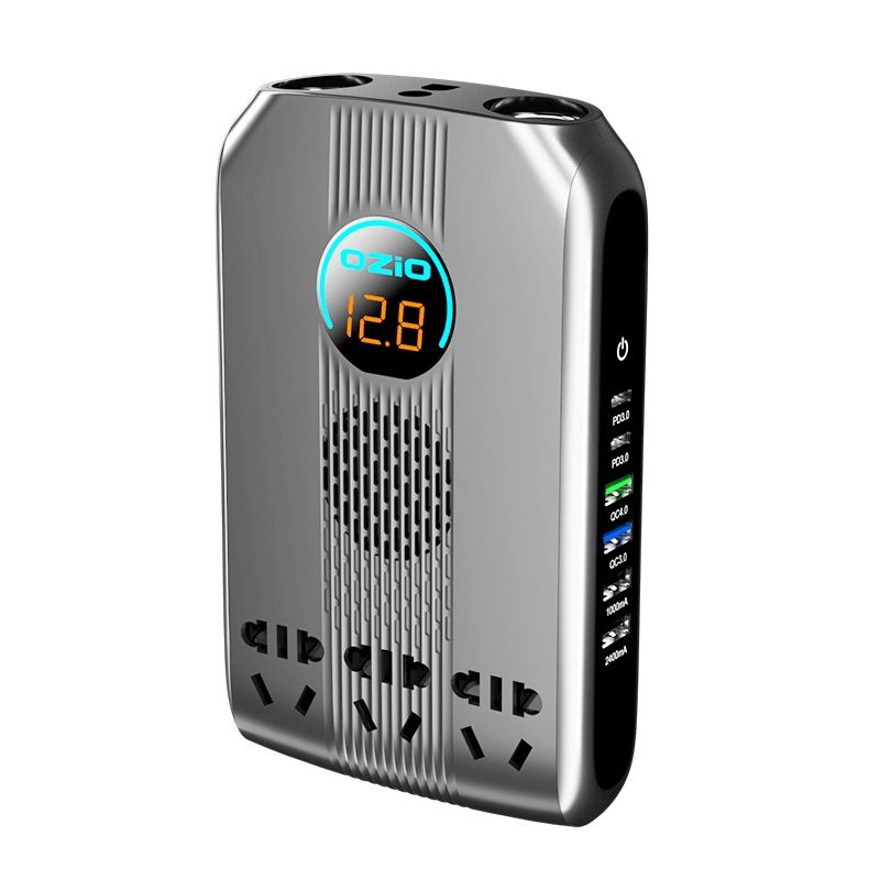 300W Smart Car LED Digital Display Power Inverter _8