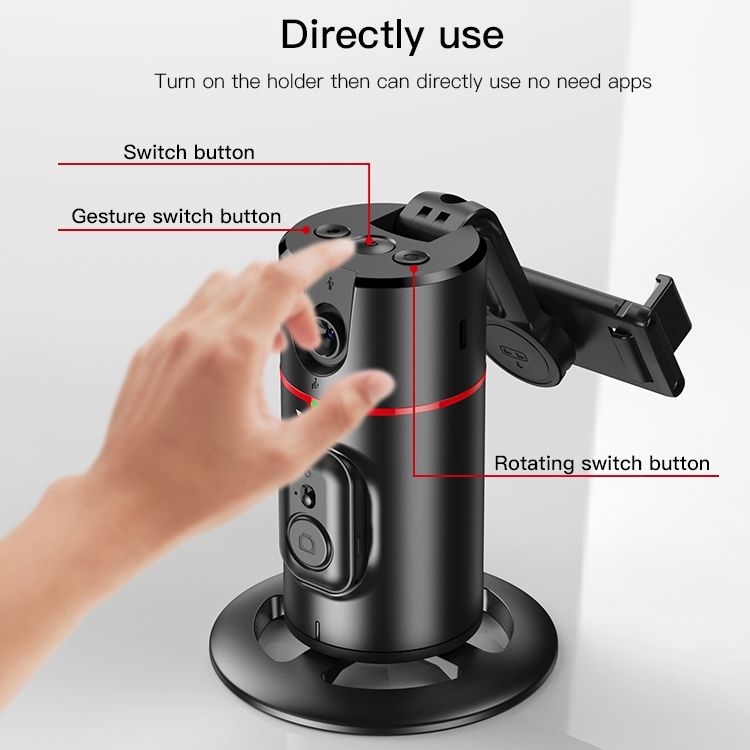 360 Degree Al Auto Face Tracking PTZ Bracket_9