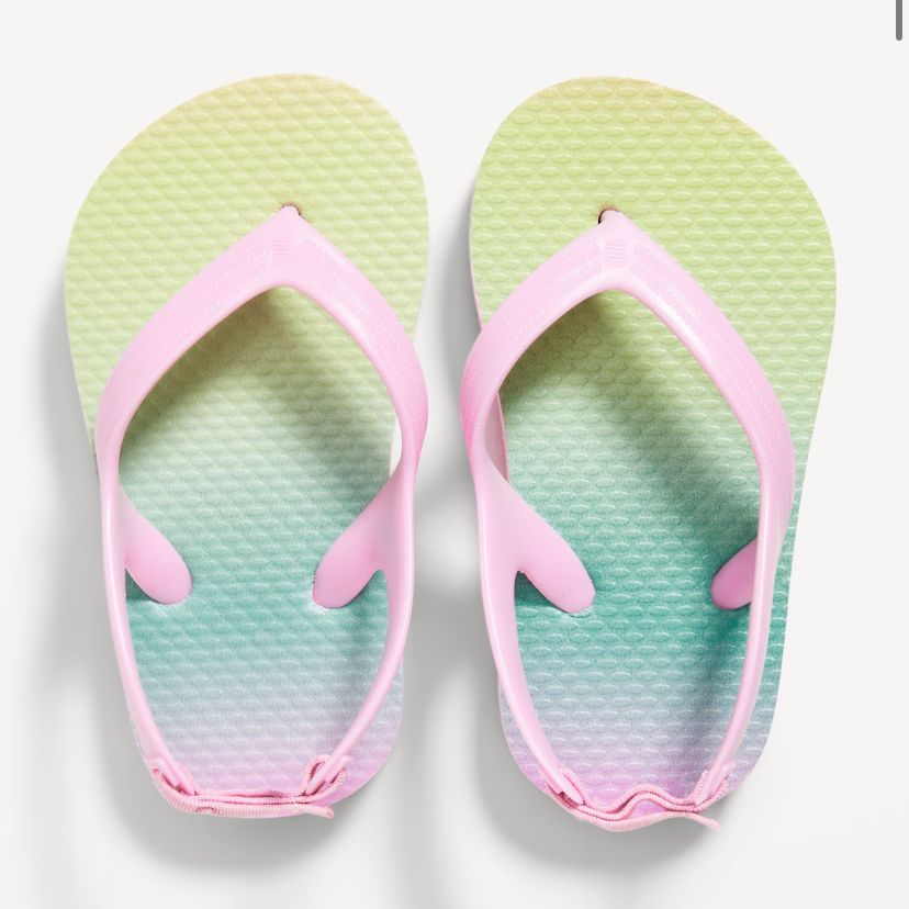 Old Navy toddler girl Flip flops_0