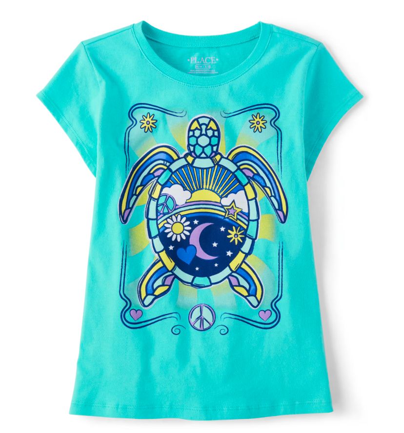 Children’s Place toddler girl 4T graphic tees _1