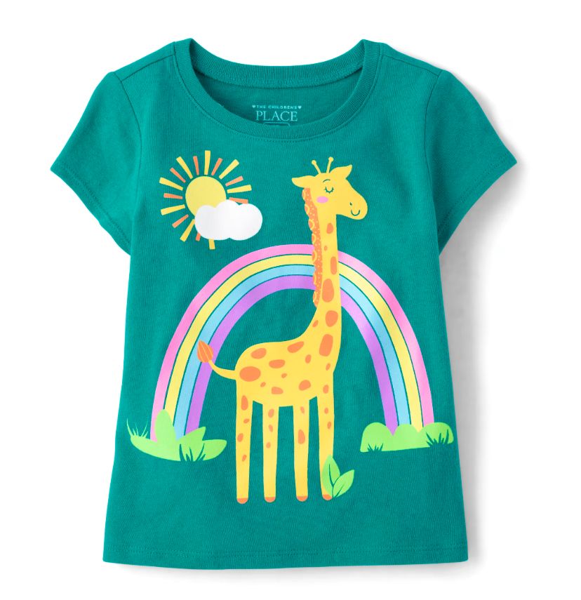 Children’s Place toddler girl 4T graphic tees _3