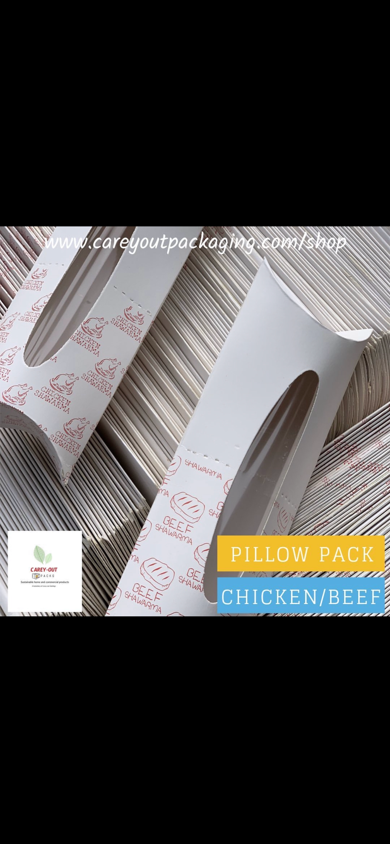 SHAWARMA PILLOW PACKS - CHICKEN & BEEF / WINDOWED AND NON WINDOWED _7