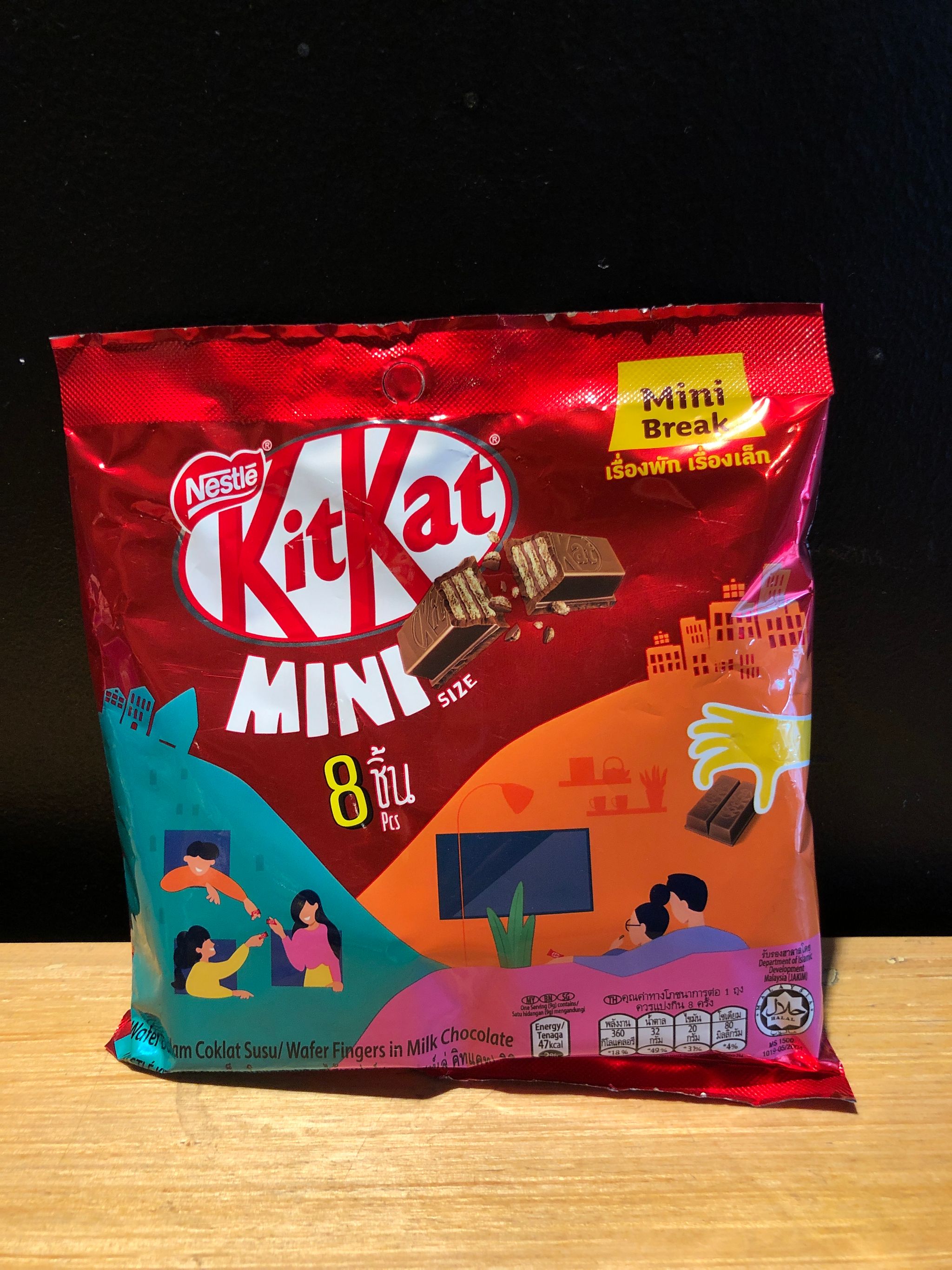 Nestle Kitkat Mini Size 8’s 72g_0