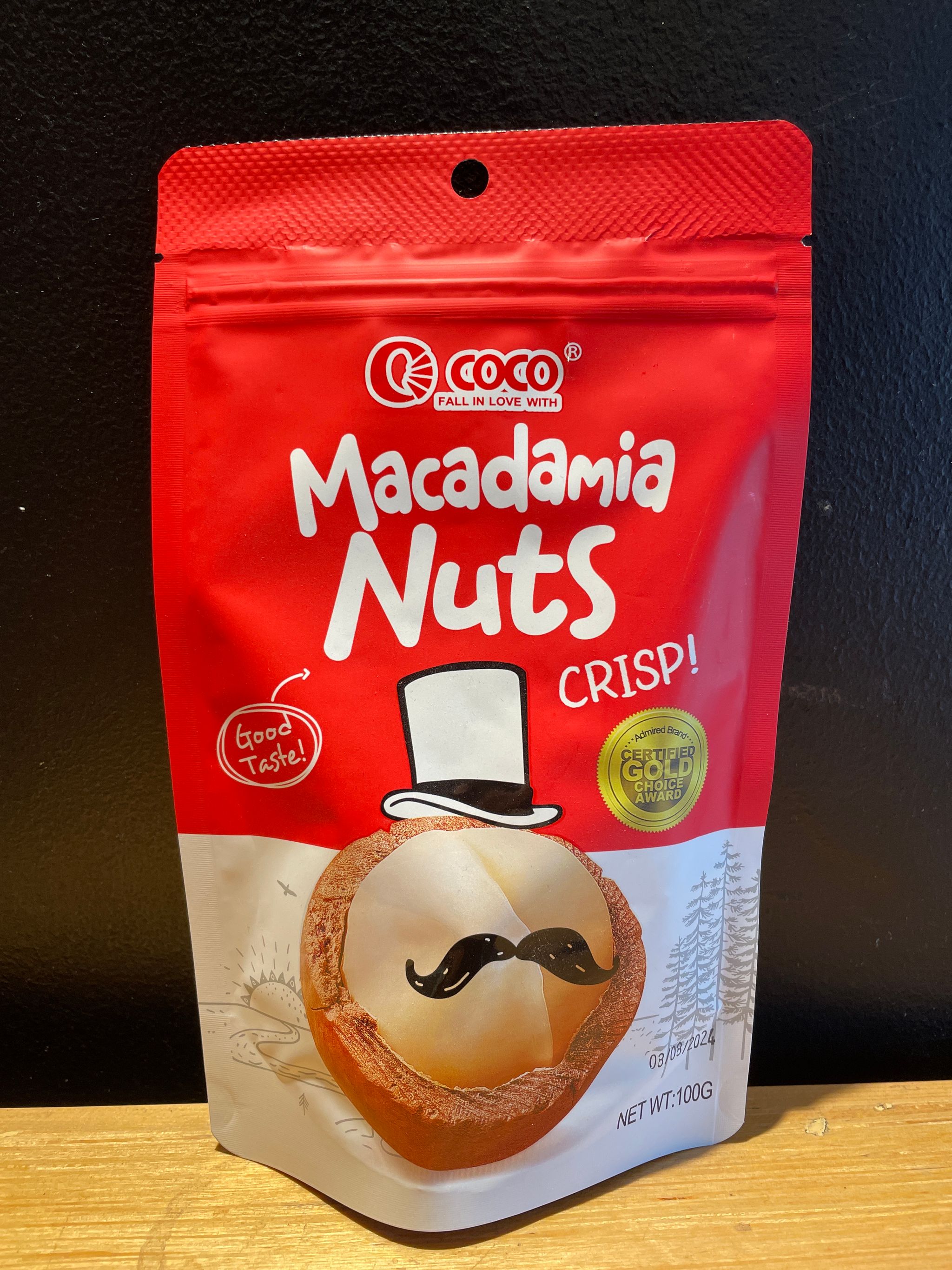 Coco Macadamia Nuts Crisp 100g_0