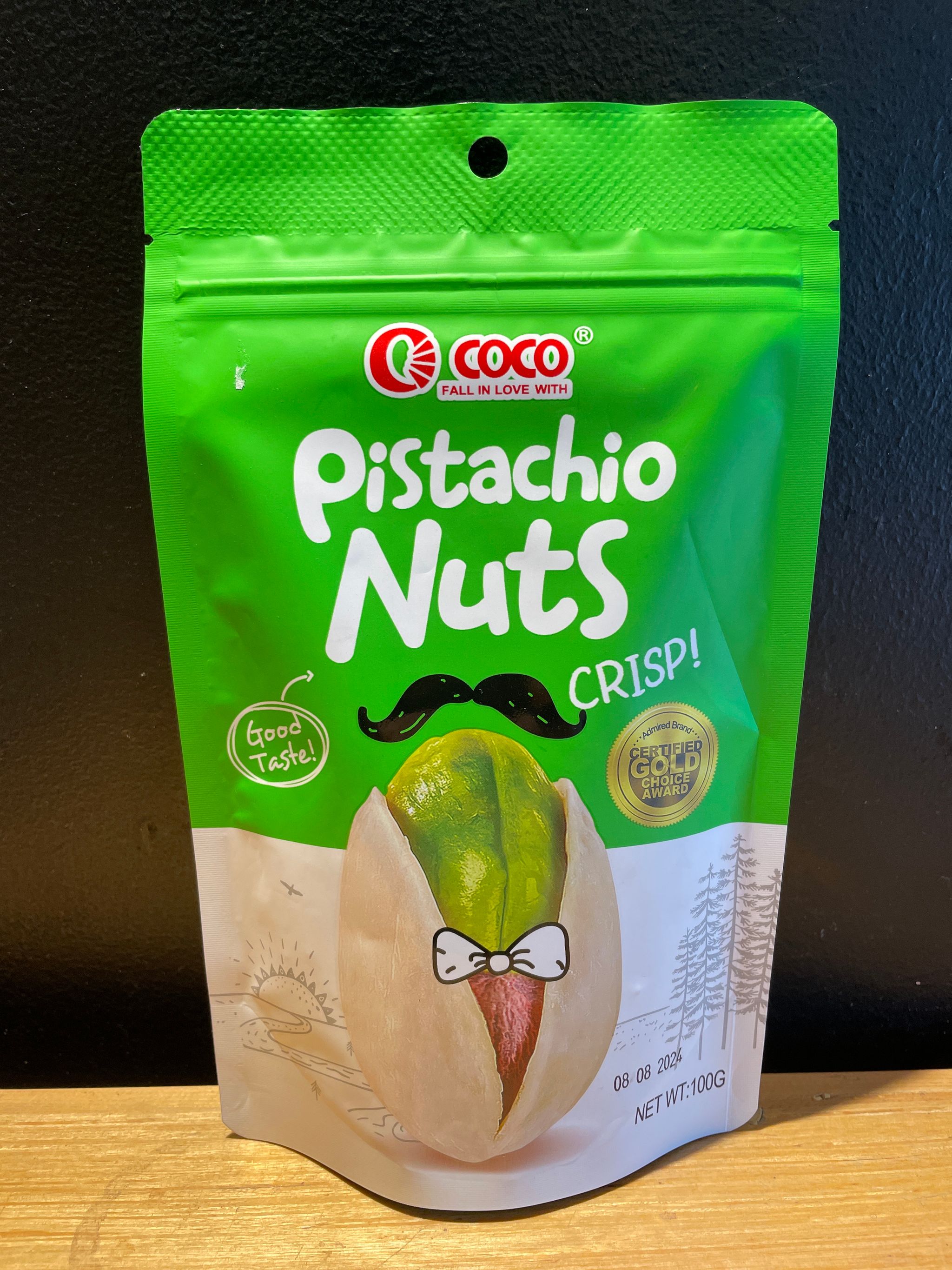 Coco Pistachio Nuts Crisp 100g_0