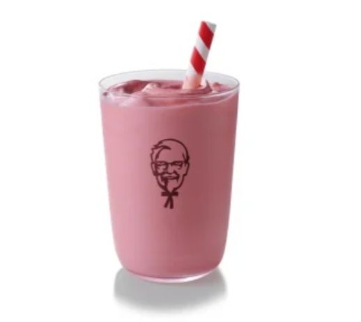 Strawberry milkshake _0