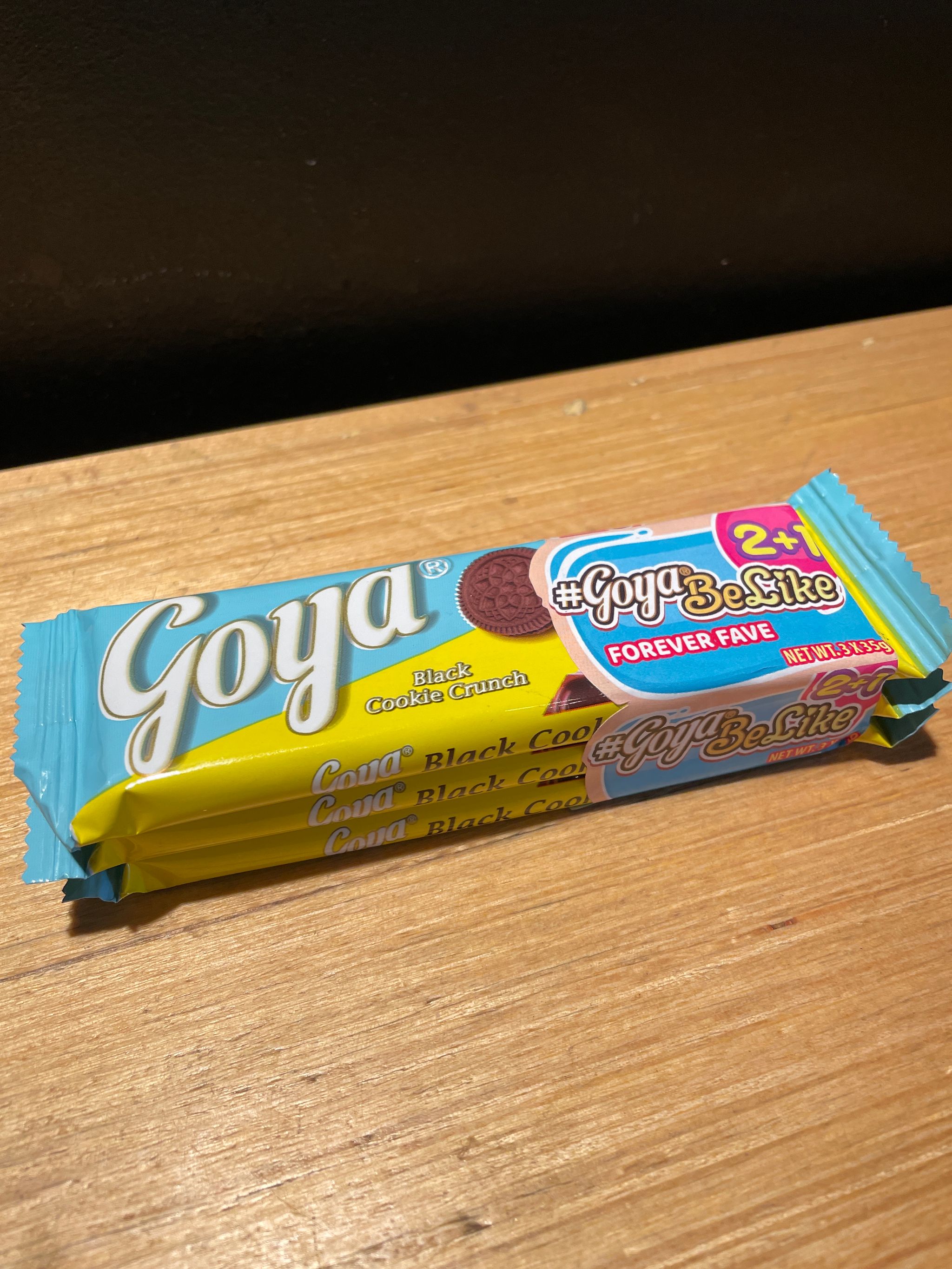 Goya 2+1 Black Cookie Crunch _0