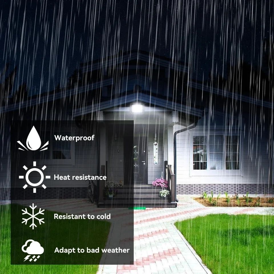 Holofote led 30w com sensor de movimento Luz de exterior garagem_5