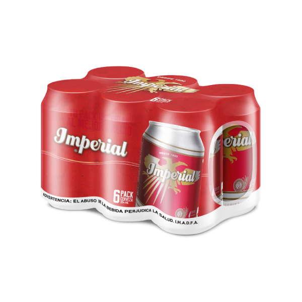 6pack Cerveza Imperial Lata 12oz_0