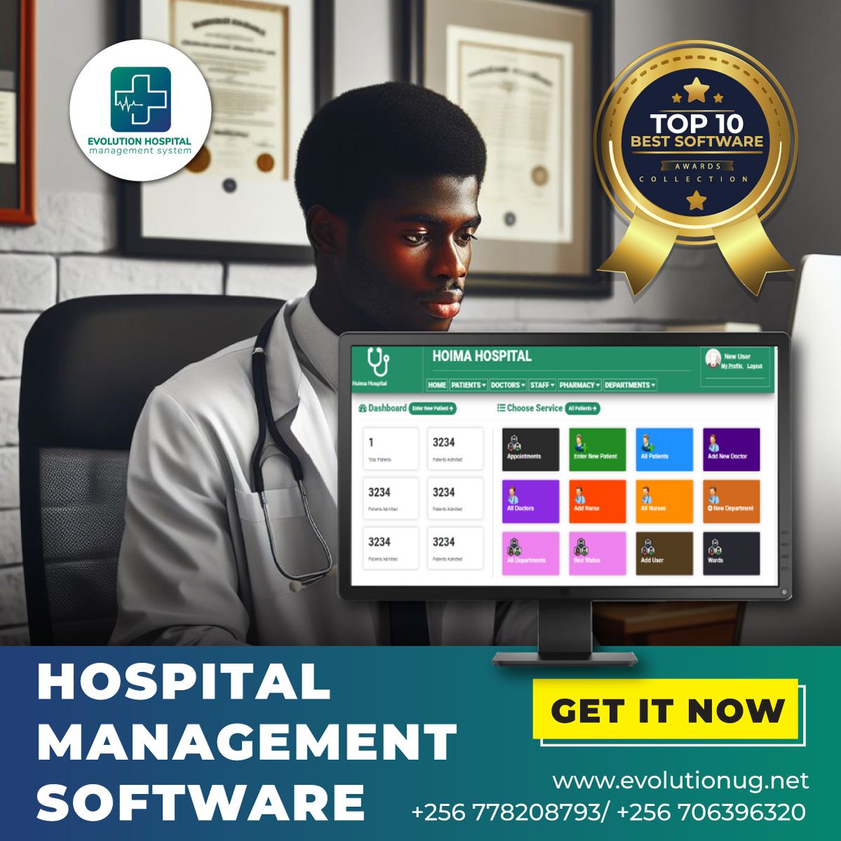 Evolution Hospital/Clinic Management Software_0