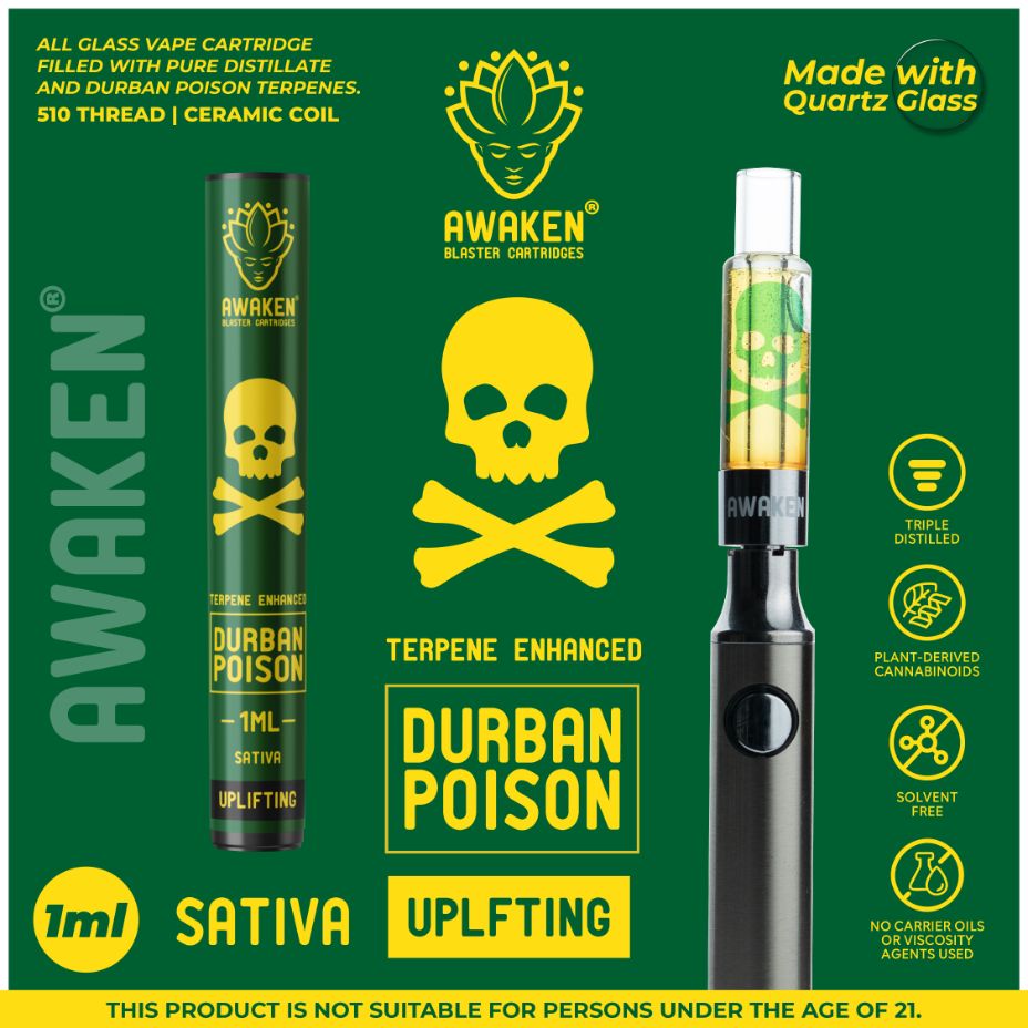 Awaken 1ml THC Distillate - Cartridge_4