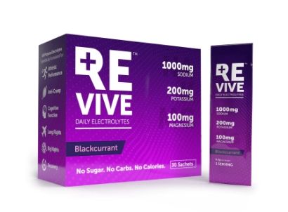 REVIVE Daily Electrolytes - Blackcurrent - 30 Sachets_0