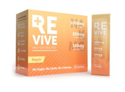 REVIVE Daily Electrolytes - Peach - 30 Sachets_0