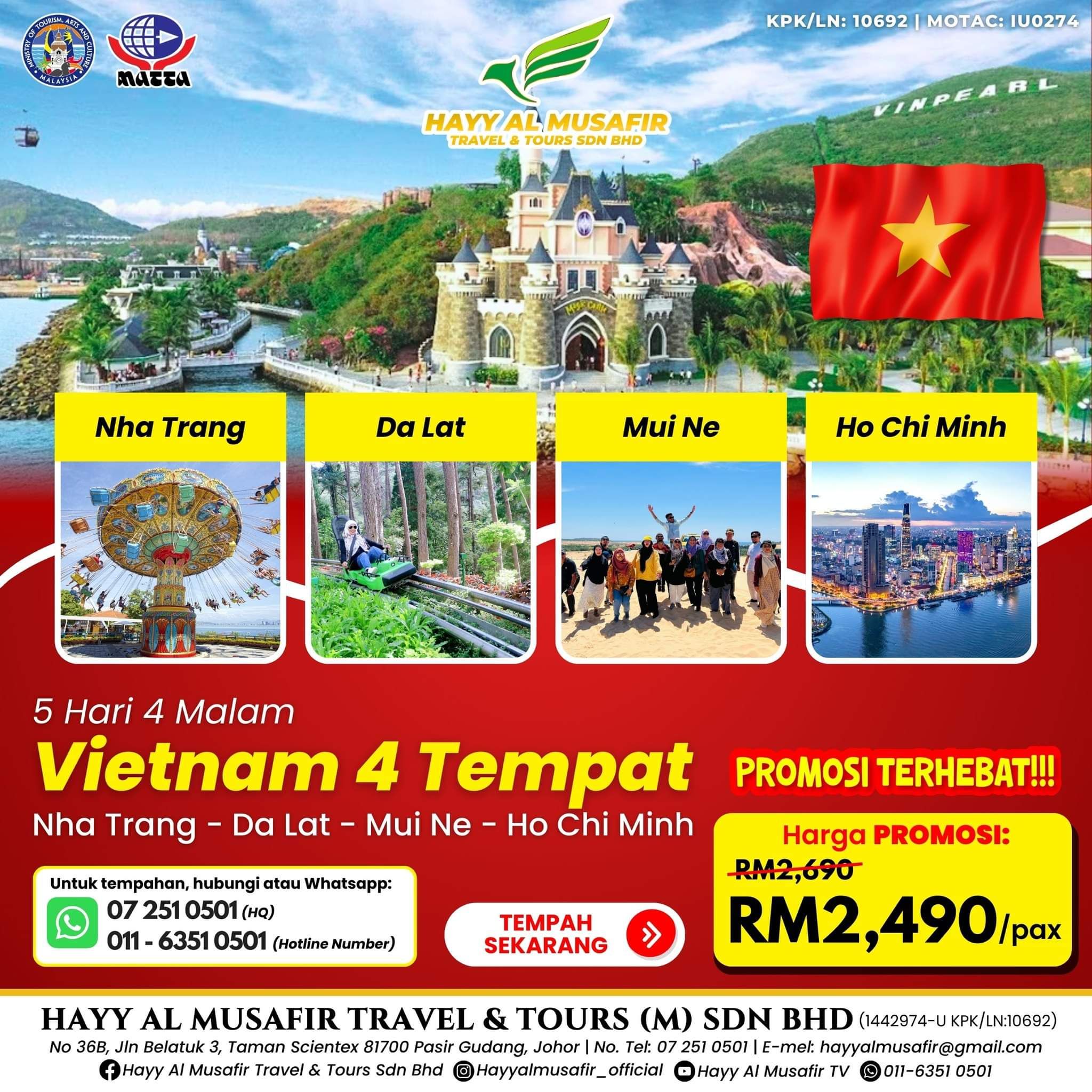 Pakej Nha Trang 5 Hari 4 Malam_0