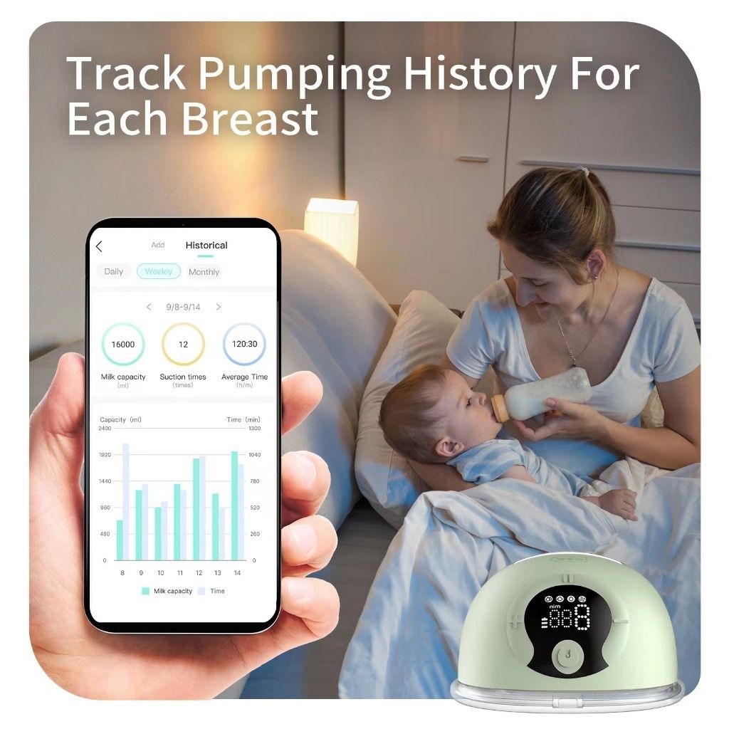 MOMWILIKE SMART WEARABLE BREAST PUMP_6