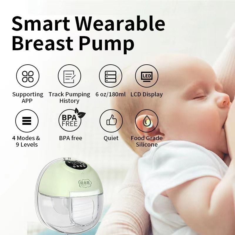 MOMWILIKE SMART WEARABLE BREAST PUMP_3