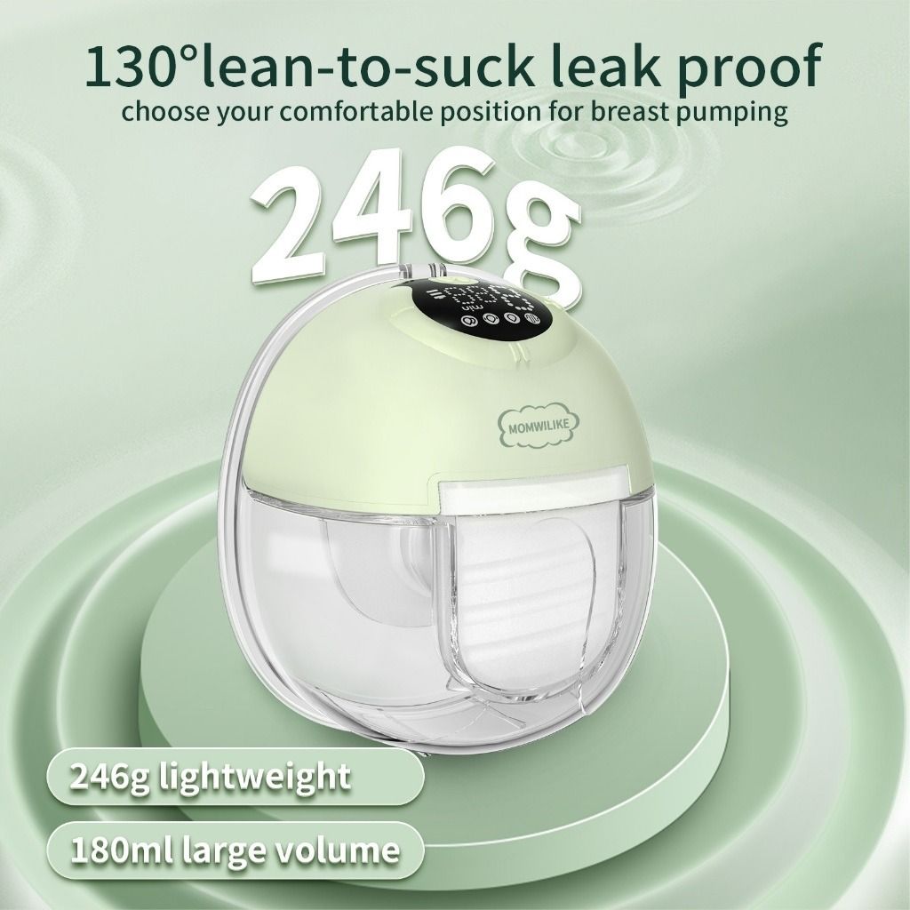 MOMWILIKE SMART WEARABLE BREAST PUMP_4