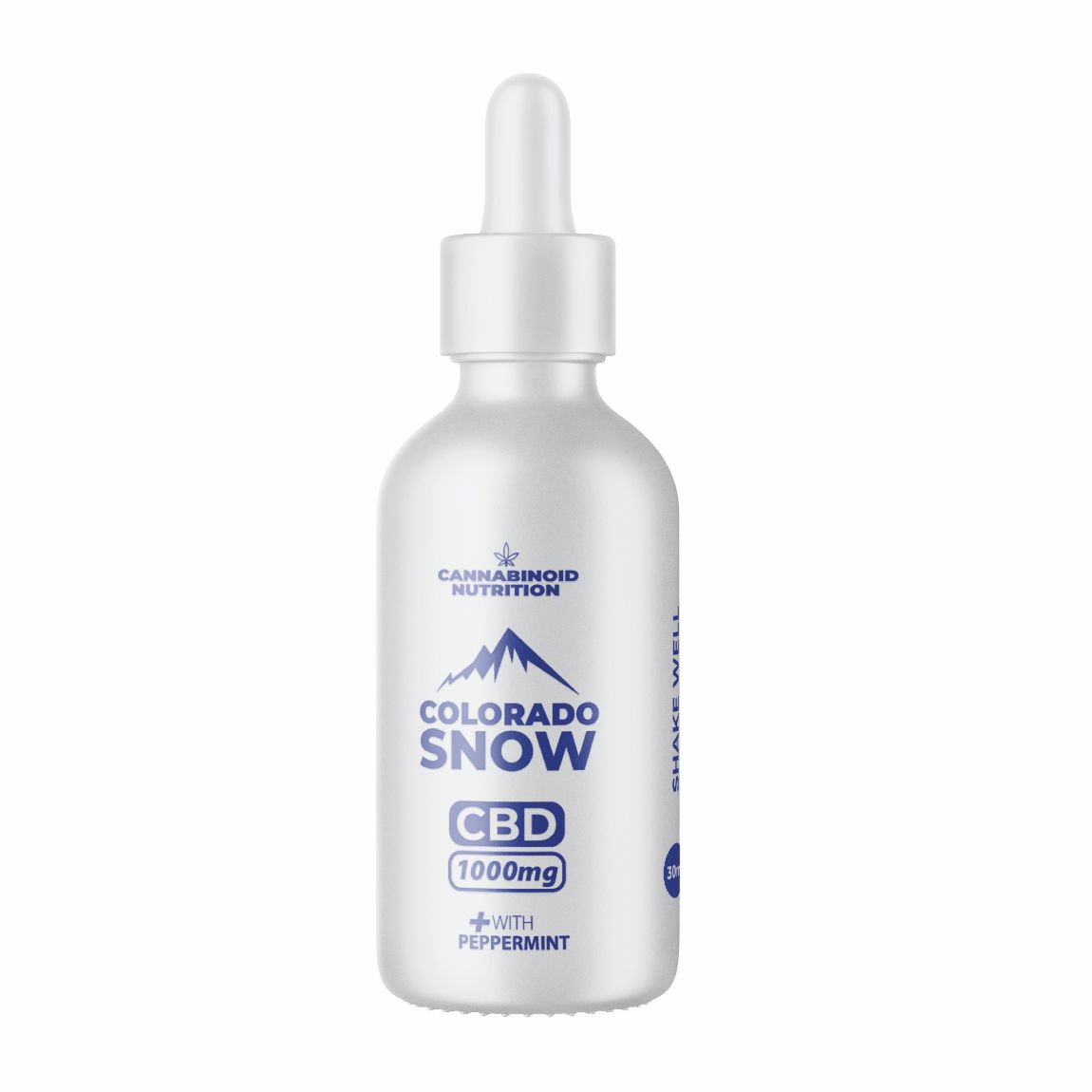 Colorado Snow | Metered Pipette | Steam-distilled mint | 1000mg CBD | 30ml_0