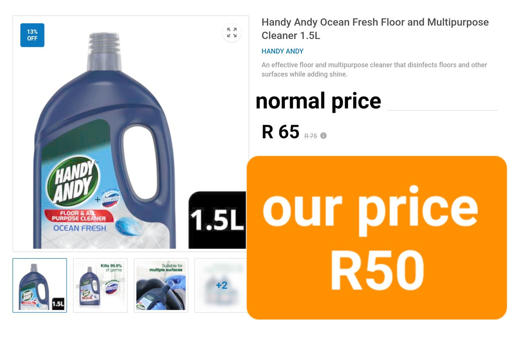 Handy andy multi purpose cleaner 1.5l_0