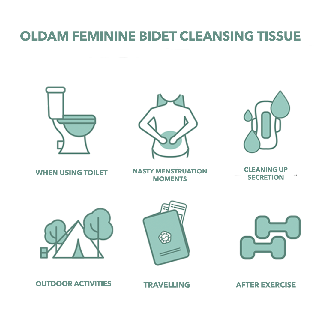 Oldam Feminine Bidet Wipe_4