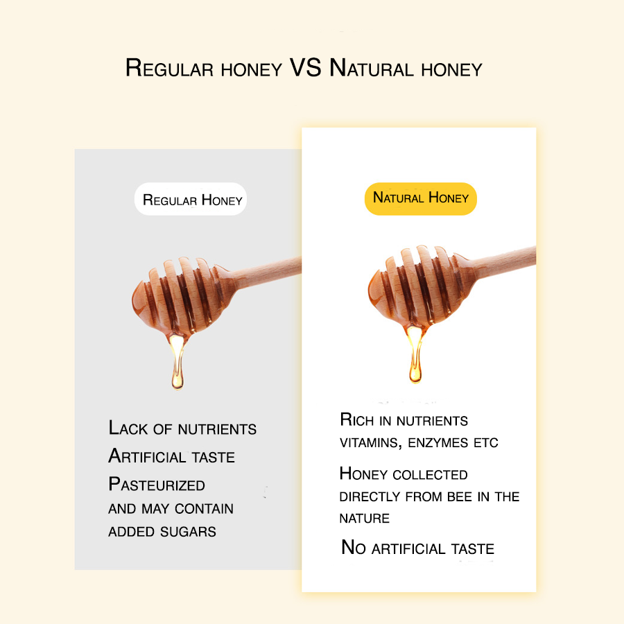 100% Natural Pure Acacia Honey Sticks (10g x 50sticks)_2