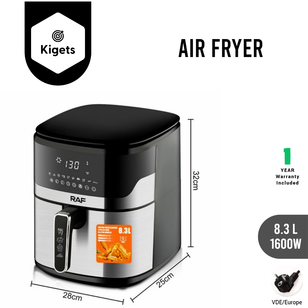 8.3L Digital Air Fryer With Weighing Scale_4