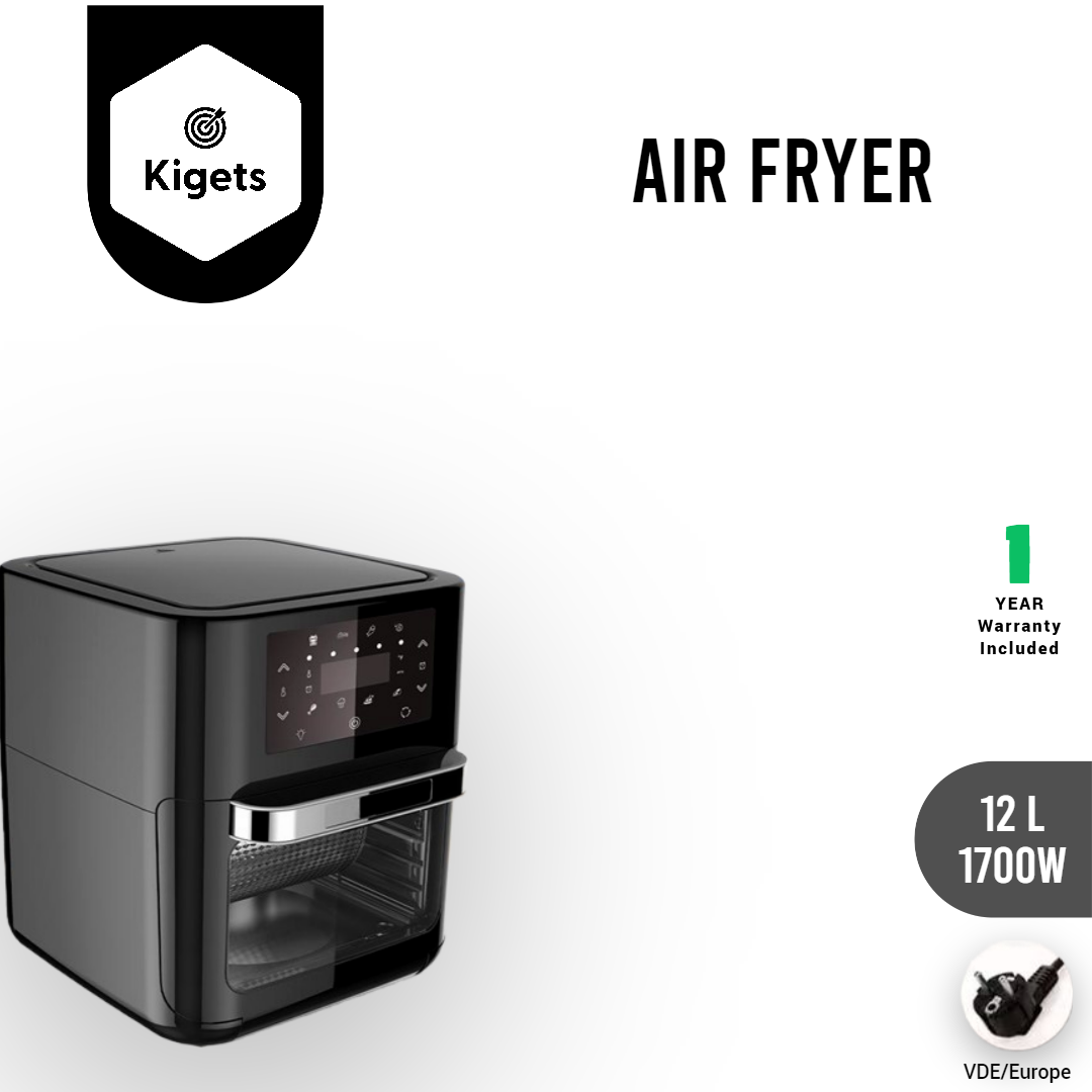 12L Digital Air Fryer With Rotisserie Function_6