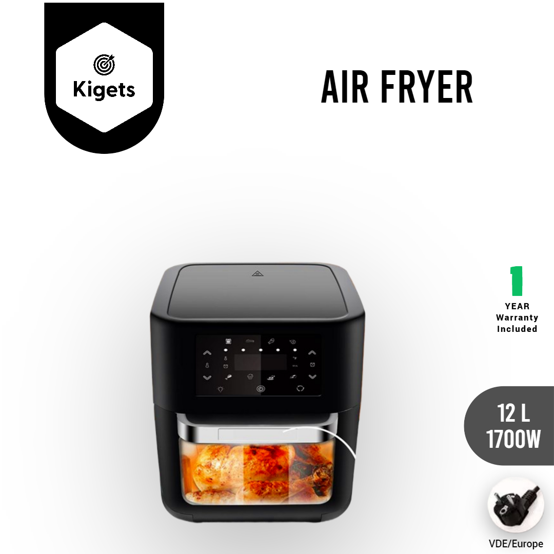 12L Digital Air Fryer With Rotisserie Function_3