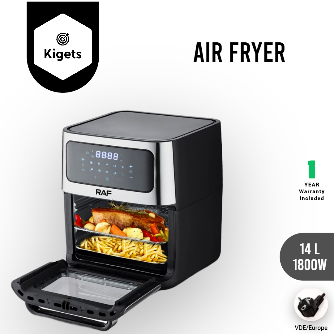 14L Digital Air Fryer With Rotisserie Function _2