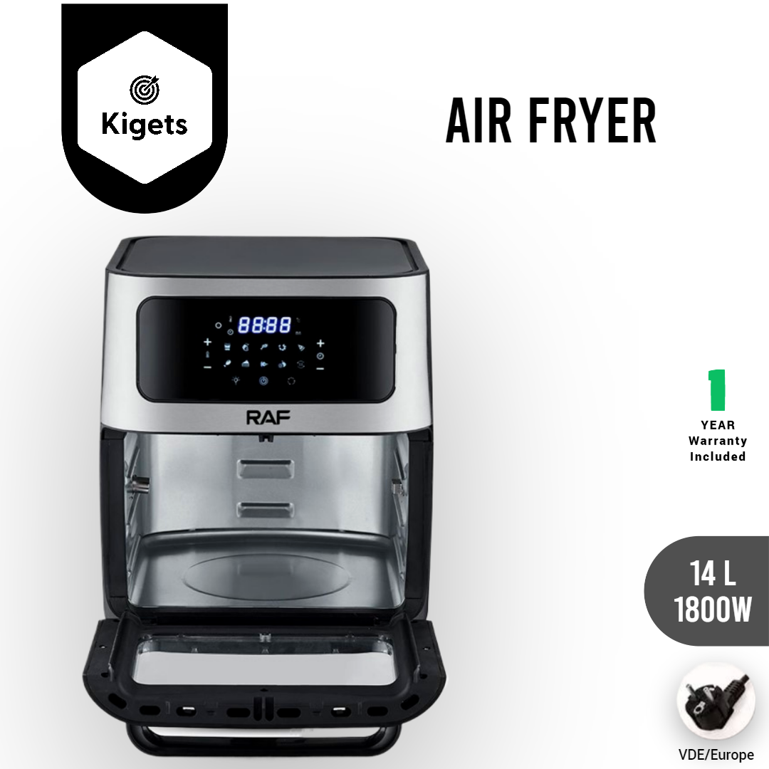 14L Digital Air Fryer With Rotisserie Function _7