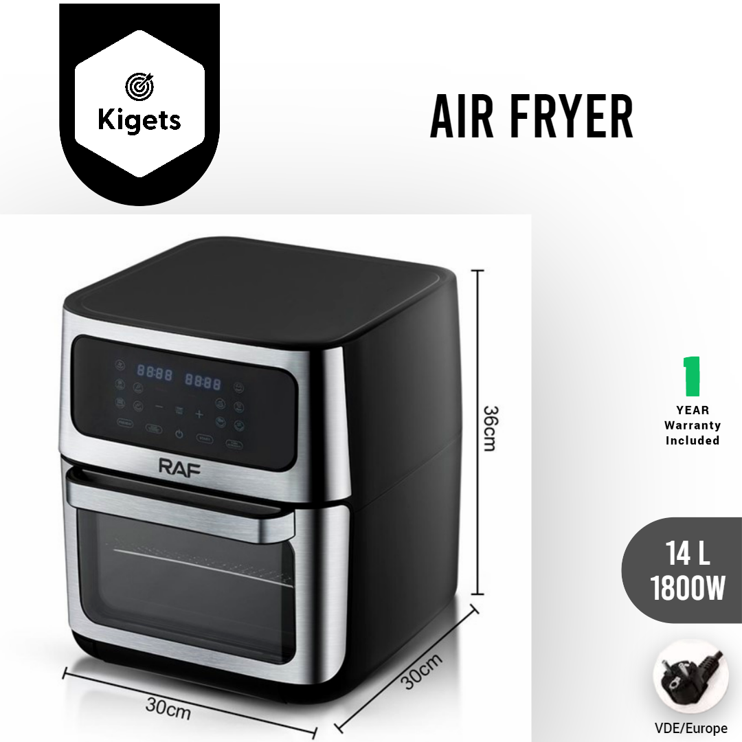 14L Digital Air Fryer With Rotisserie Function _5