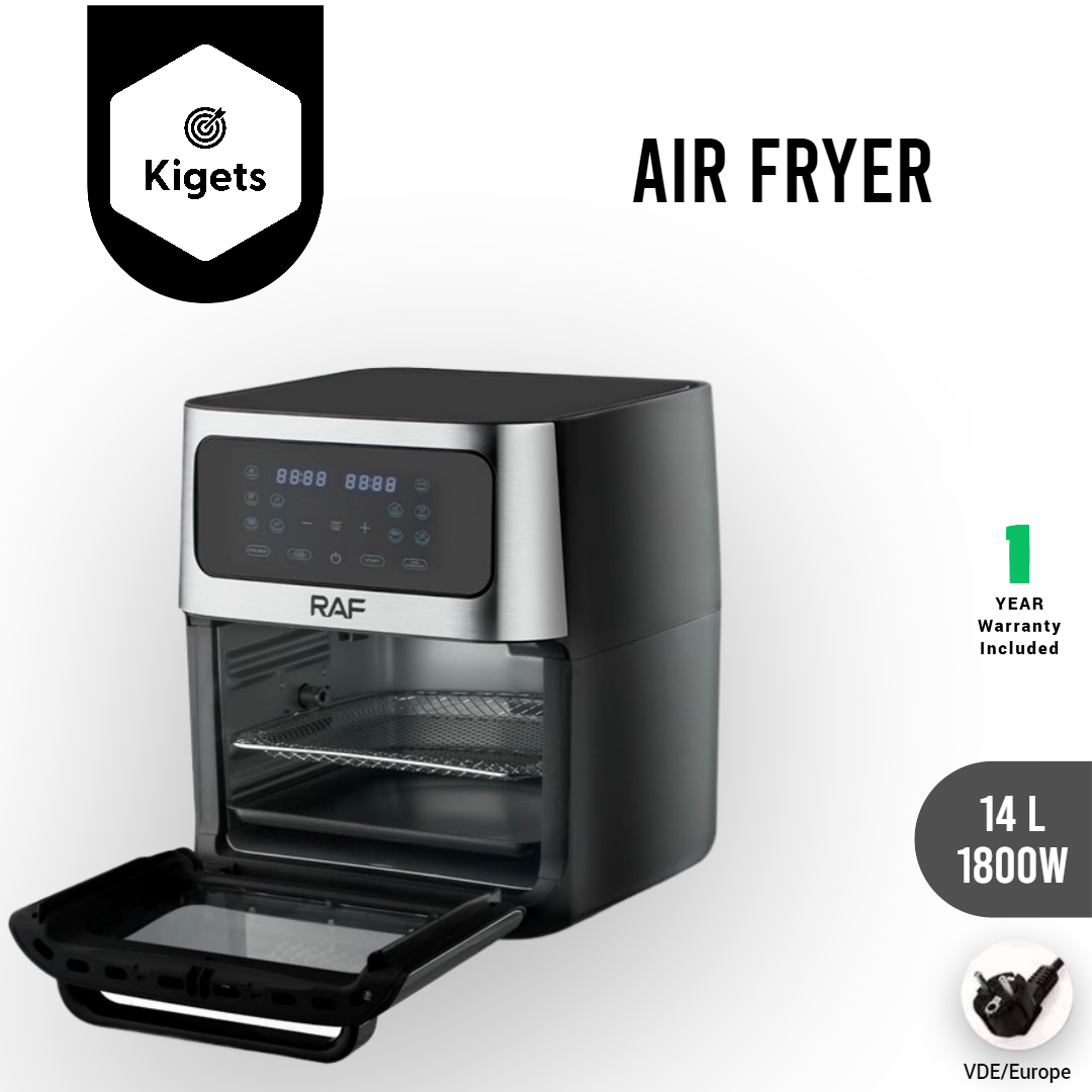 14L Digital Air Fryer With Rotisserie Function _3