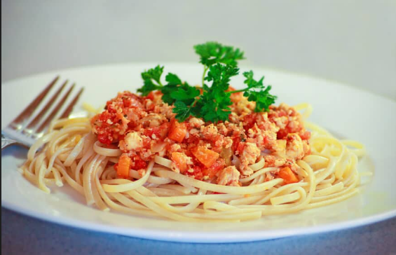 Chicken Bolognese 鸡肉红酱意面_0