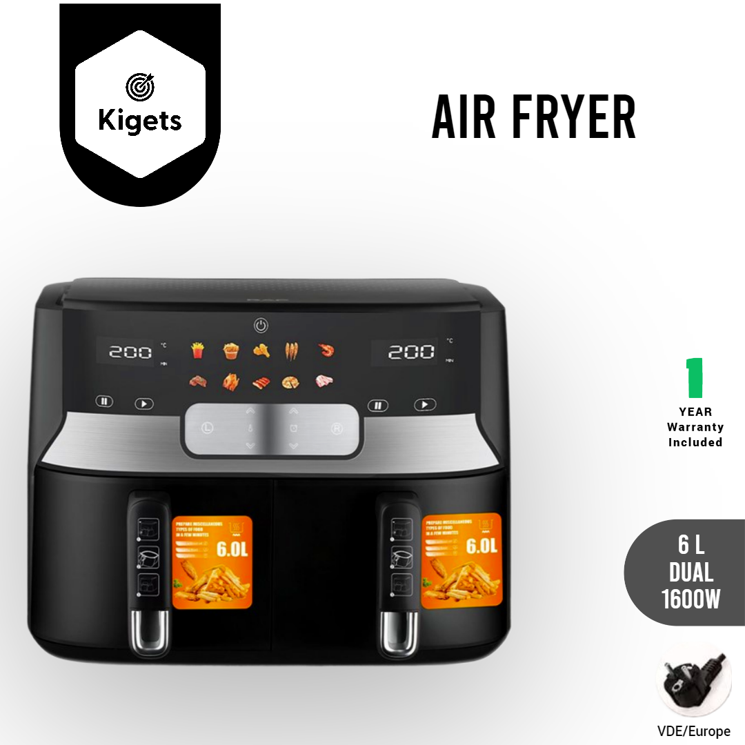 4.5L Dual Digital Air Fryer _1