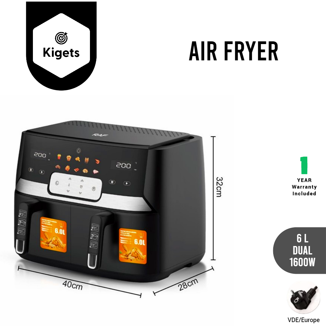 4.5L Dual Digital Air Fryer _3