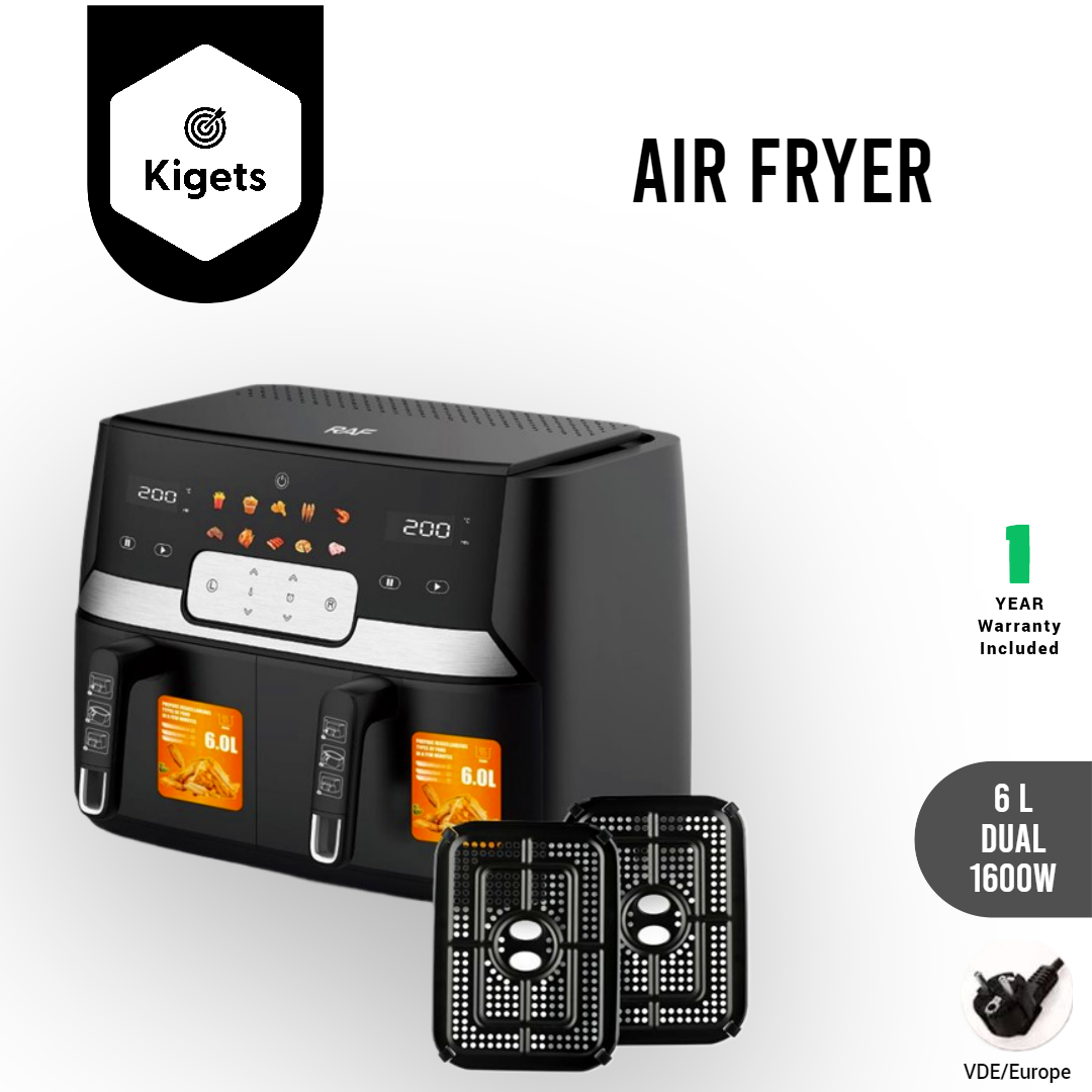 4.5L Dual Digital Air Fryer _5