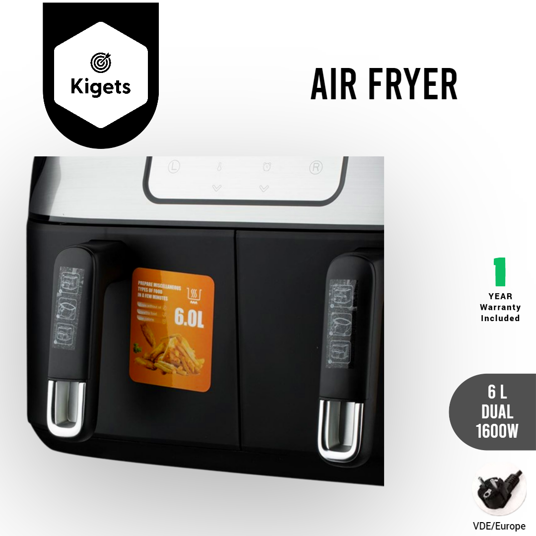 4.5L Dual Digital Air Fryer _6