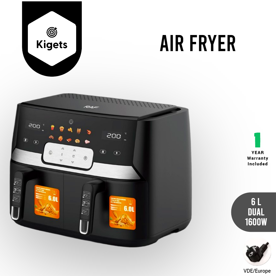 4.5L Dual Digital Air Fryer _2