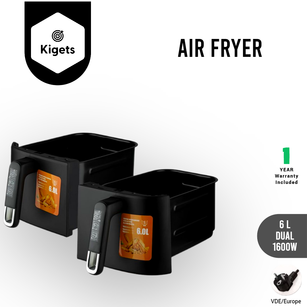 4.5L Dual Digital Air Fryer _4