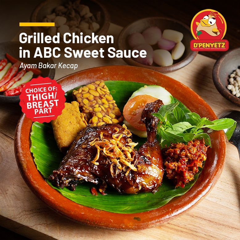 Grilled Chicken In ABC Sweet Sauce + Rice_0