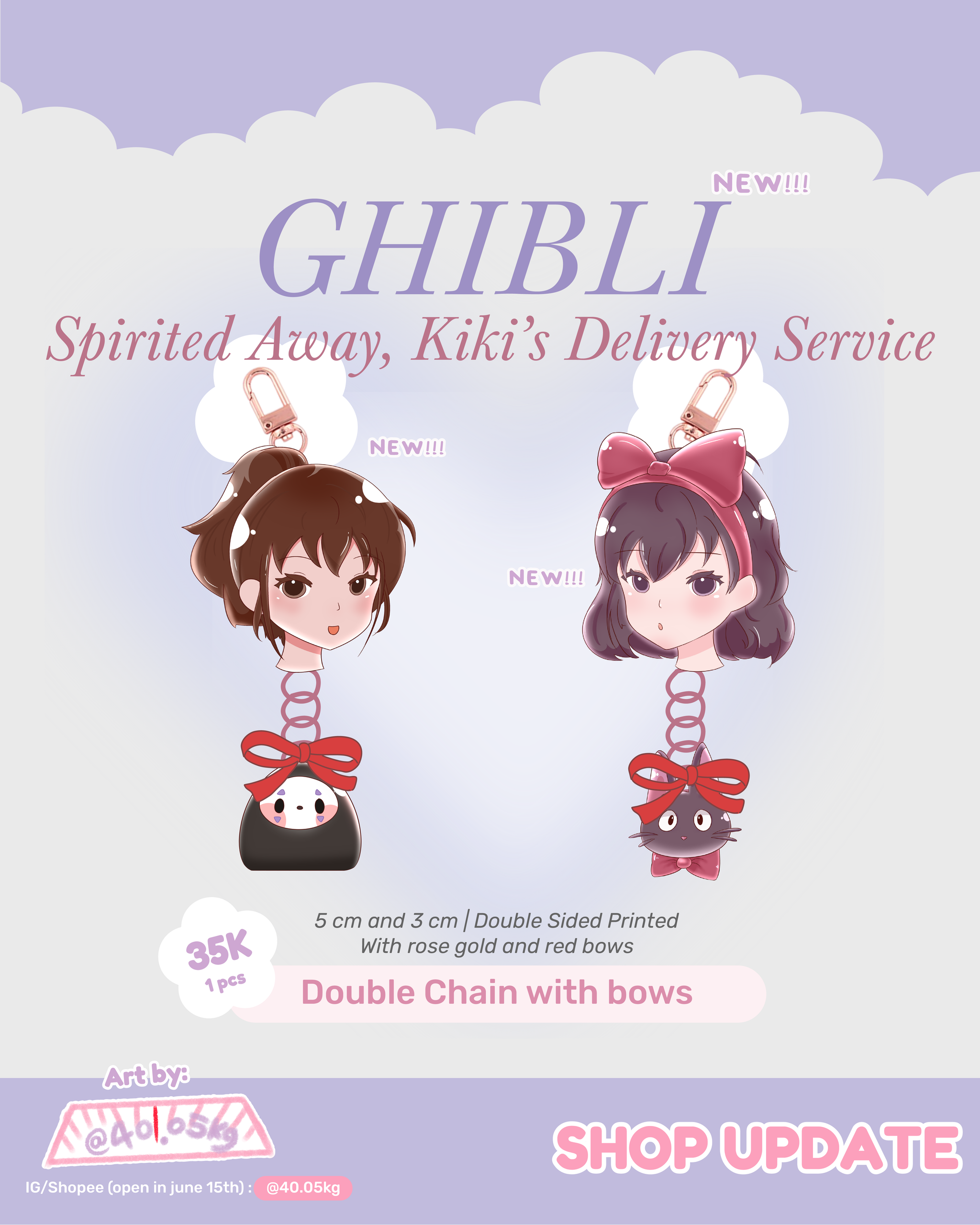 GHIBLI: Double Chain with bow_0