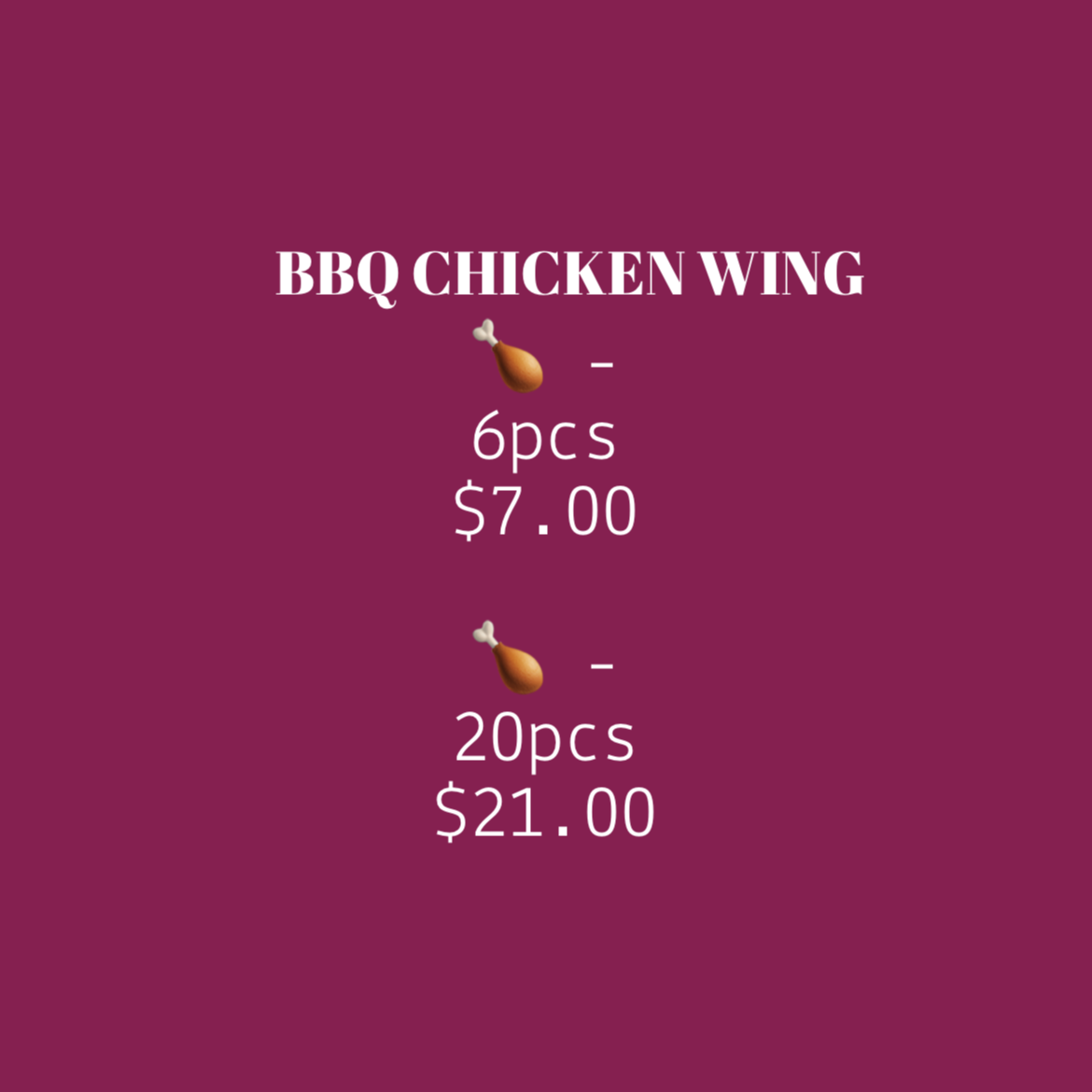 BBQ Chicken Wings_1