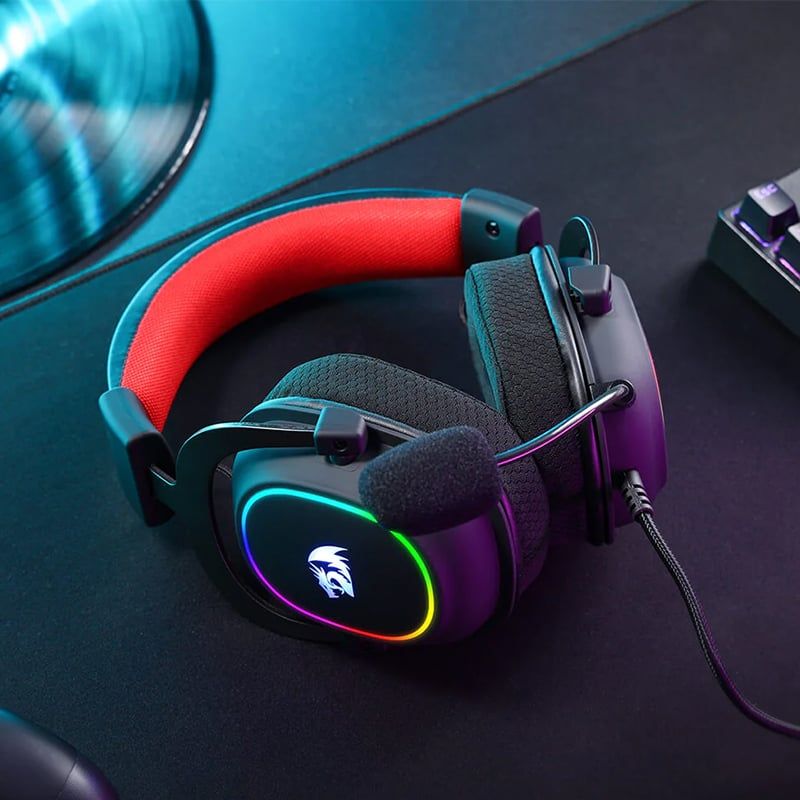 REDRAGON Over-Ear ZEUS-X USB RGB Gaming Headset – Black_7