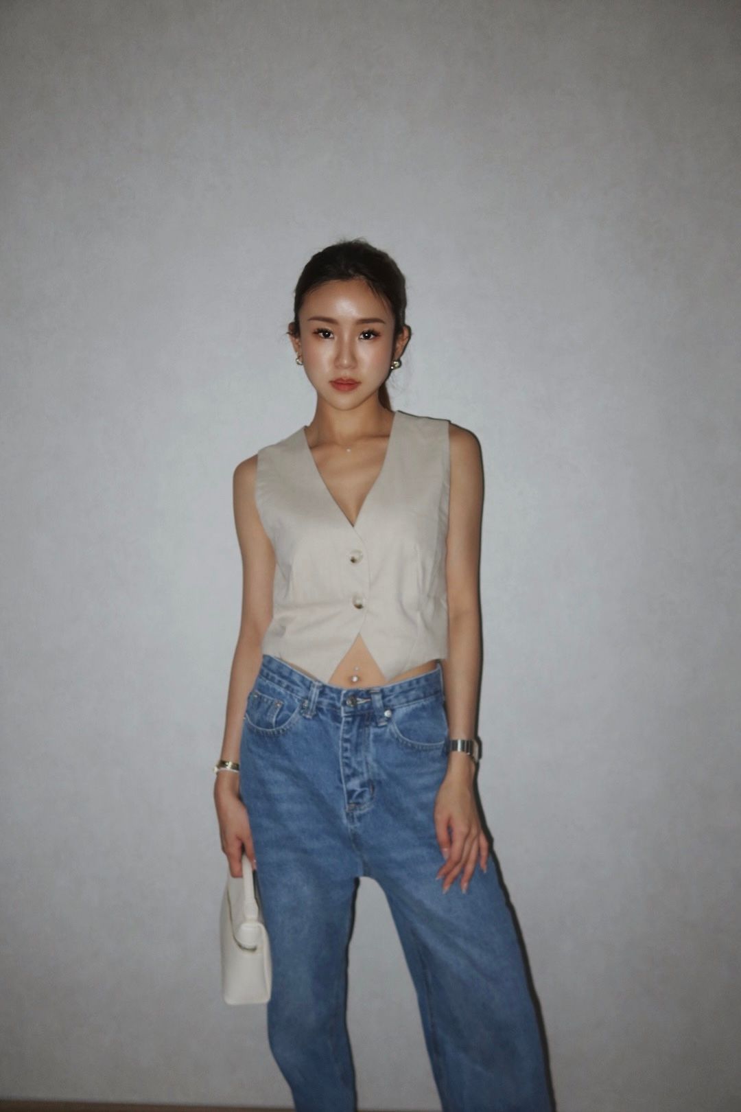 LINEN VEST TOP _2