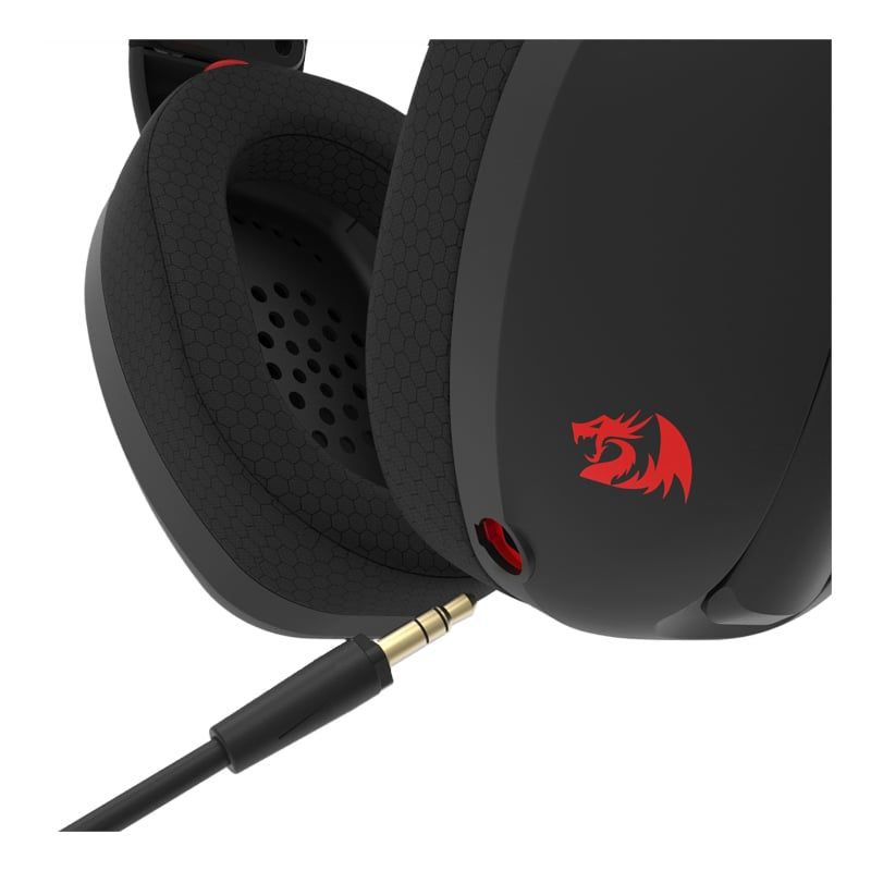 REDRAGON Over-Ear IRE BT5.2 Wireless Gaming Headset – Black_3