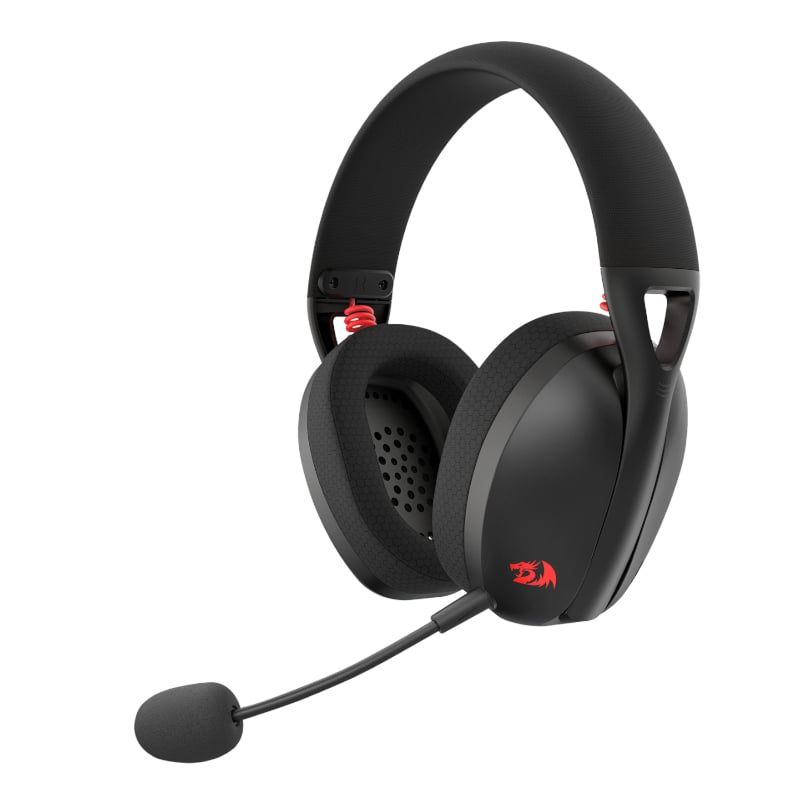 REDRAGON Over-Ear IRE BT5.2 Wireless Gaming Headset – Black_0