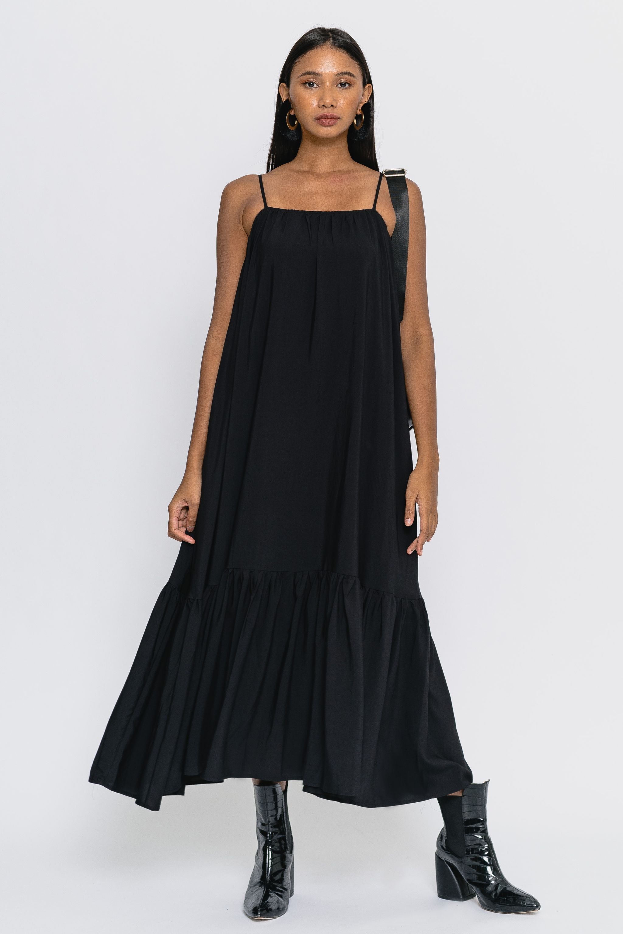 Beach Please Maxi in Black (S)_0