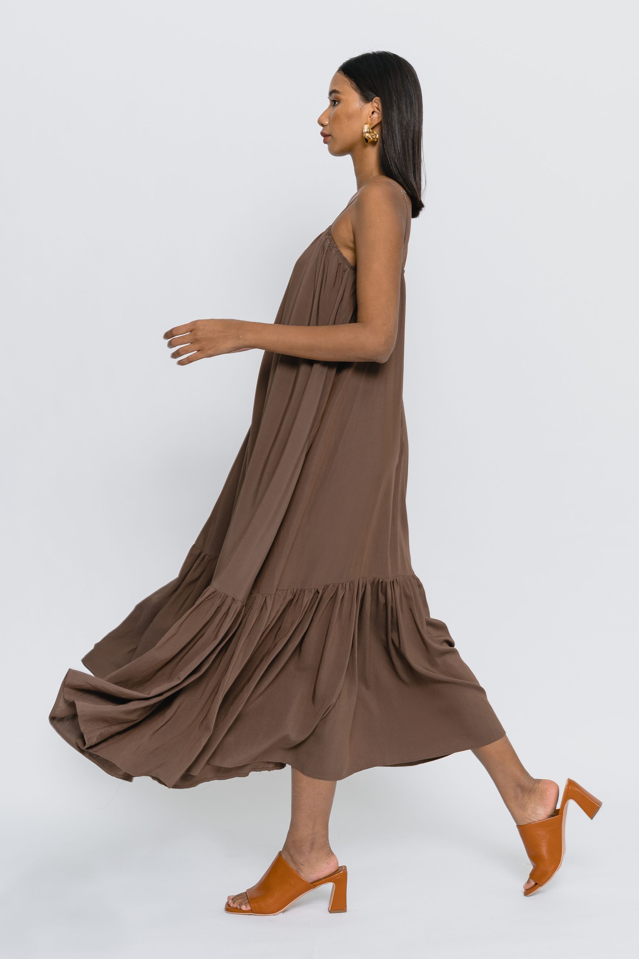 Beach Please Maxi in Latte Brown (S)_1