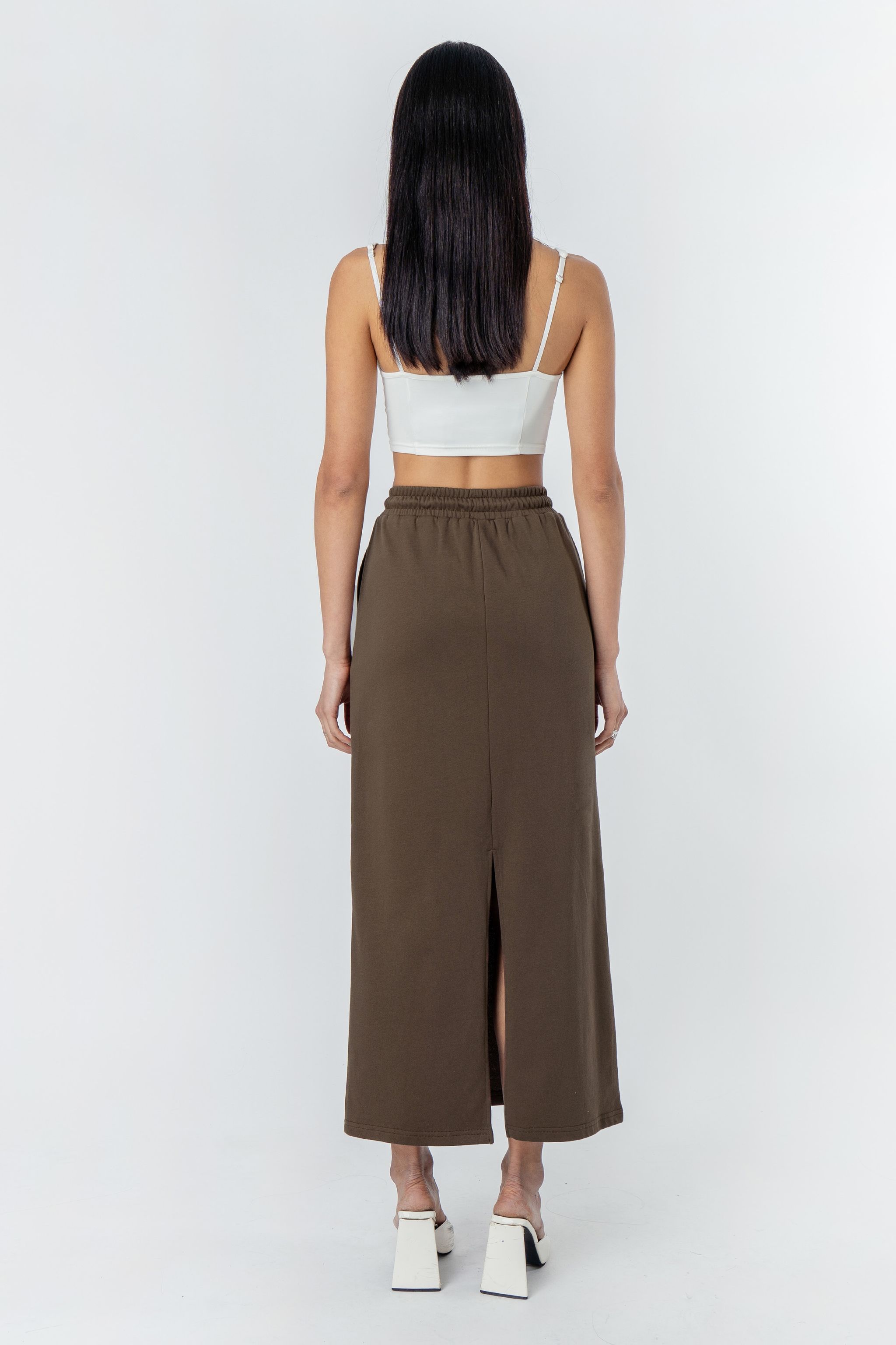 All Week Skirt in Brown (S)_2